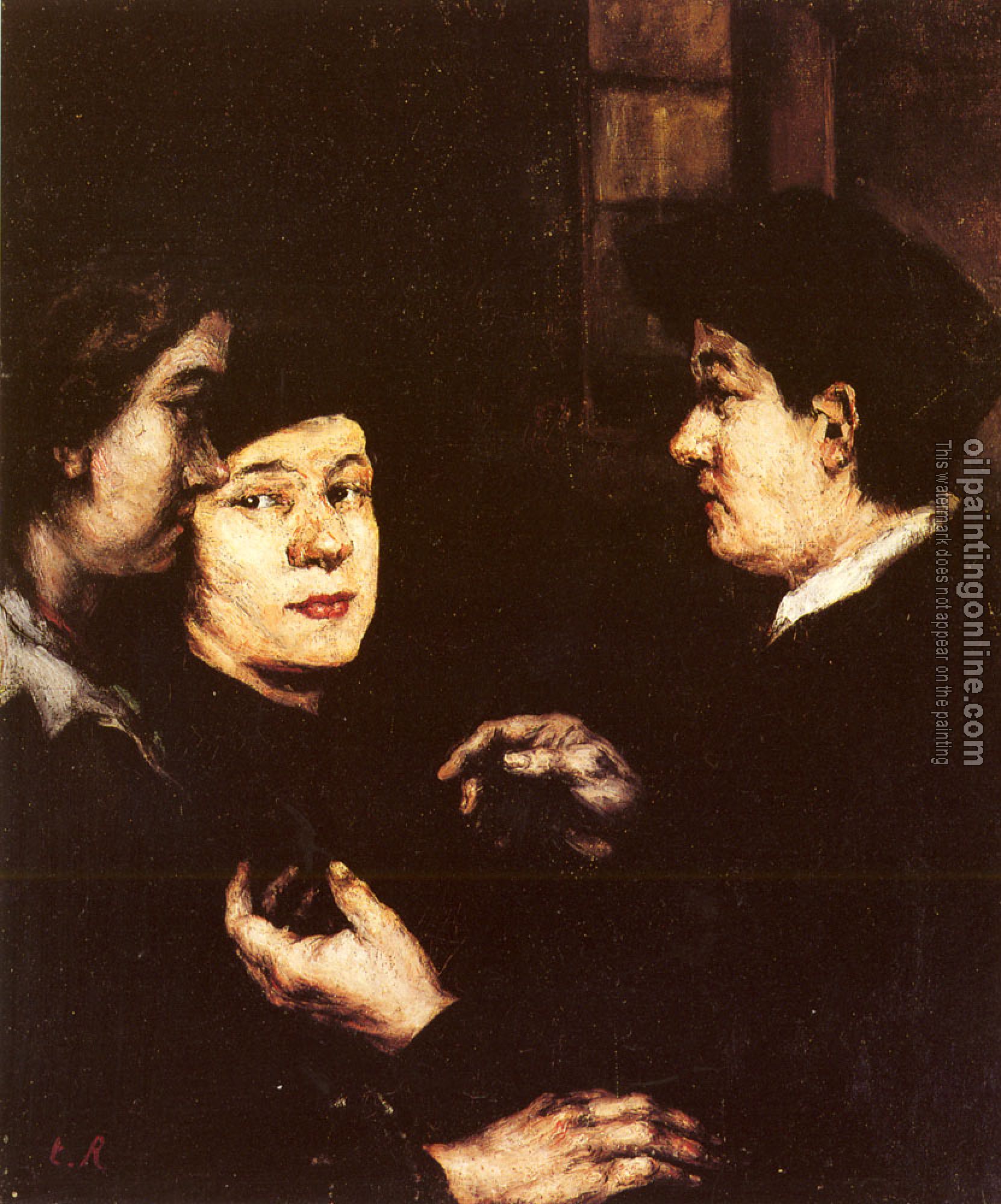 Theodule-Augustin Ribot - The Conversation